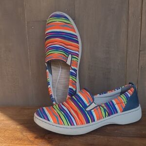 Dansko Sneaker Women's sz 37/6.5US Belle Multicolor Slip On Casual Shoes